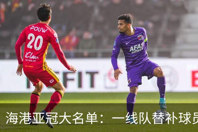 海港亚冠大名单：一线队替补球员+U23球员为主体